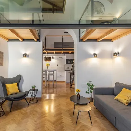 Iflat Trastevere Crystal Loft Apartment Rome